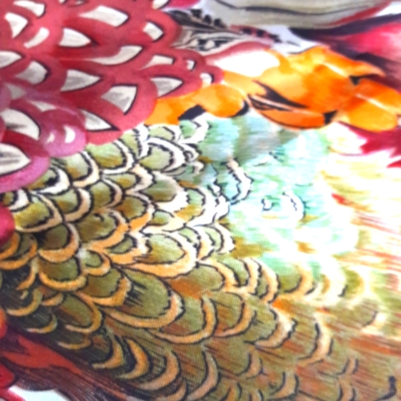 HERMÈS CARRÉ Belle Chasse Silk Twill Scarf Wrap 90cm, Pheasants NEVER USED🌞 - Picture 2 of 7
